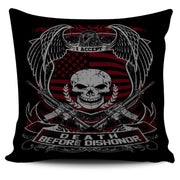 Death Before Dishonor-Pillow Cover-Free Shipping - Deruj.com