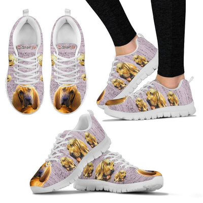 Amazing Bloodhound Dog-Women's Running Shoes-Free Shipping - Deruj.com