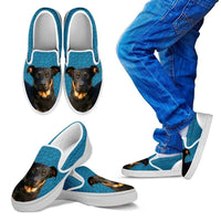 Beauceron Dog Print Slip Ons For Kids-Express Shipping - Deruj.com