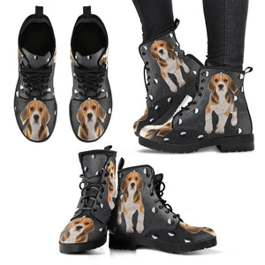 Valentine's Day Special-Beagle Dog Print Boots For Women-Free Shipping - Deruj.com