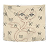 Butterfly Eyes Print Tapestry-Free Shipping - Deruj.com