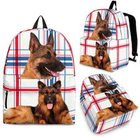 German Shepherd Dog Print Backpack-Express Shipping - Deruj.com