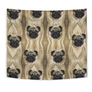 Amazing Pug Dogs Print Tapestry-Free Shipping - Deruj.com