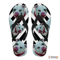 Catahoula Leopard Flip Flops For Women-Free Shipping - Deruj.com