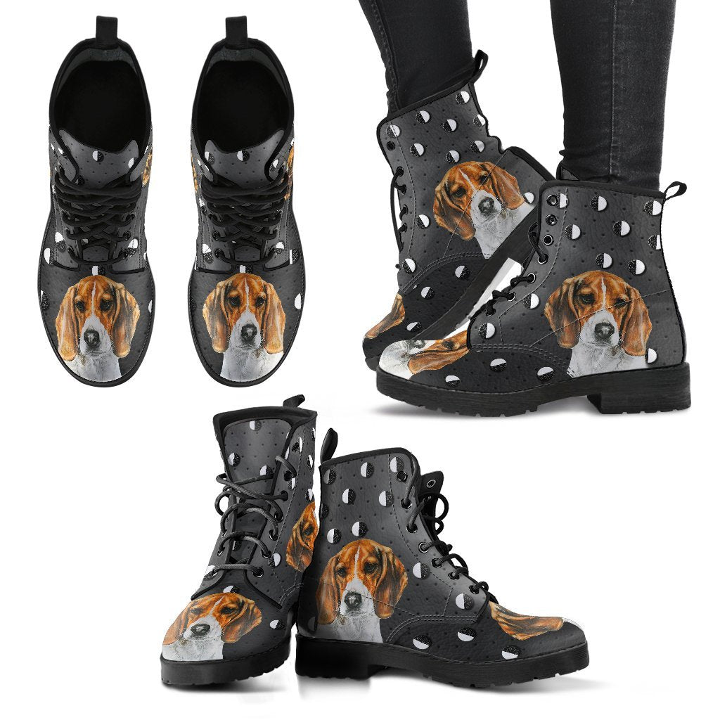 Valentine's Day Special-Beagle Print Boots For Women-Free Shipping - Deruj.com