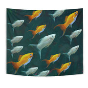 Amazing Mollie Fish Print Tapestry-Free Shipping - Deruj.com
