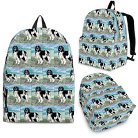 Newfoundland Dog Print Backpack-Express Shipping - Deruj.com