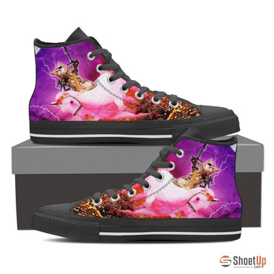 'Hero Cat' High Top Canvas Shoes-Free Shipping - Deruj.com