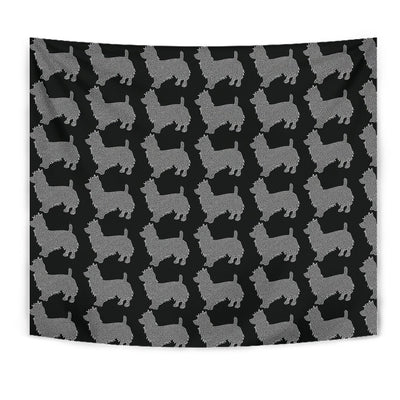 Australian Terrier Dog Pattern Print Tapestry-Free Shipping - Deruj.com