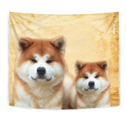 Cute Akita Inu Dog Print Tapestry-Free Shipping - Deruj.com