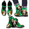 Paws Print Beagle Boots For Men-Limited Edition-Express Shipping - Deruj.com
