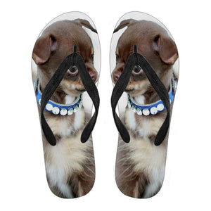 Chihuahua Puppy Flip Flops For Men-Free Shipping Limited Edition - Deruj.com