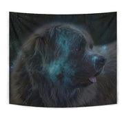 Amazing Newfoundland Dog Print Tapestry-Free Shipping - Deruj.com