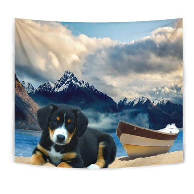 Entlebucher Mountain Puppy Print Tapestry-Free Shipping - Deruj.com
