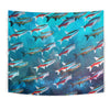 Neon Tetra Fish Print Tapestry-Free Shipping - Deruj.com