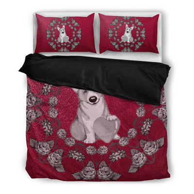 Valentine's Day Special-Pembroke Welsh Corgi Dog Print Bedding Set-Free Shipping - Deruj.com
