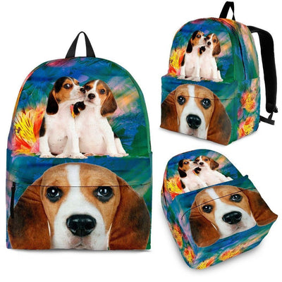 Beagle Dog Print Backpack-Express Shipping - Deruj.com