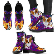 Valentine's Day Special-Papillon Dog Print Boots For Women-Free Shipping - Deruj.com