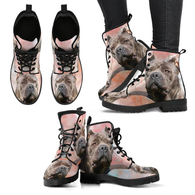New Cane Corso Print Boots For Women- Free Shipping - Deruj.com