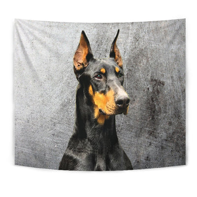 Amazing Dobermann Dog Print Tapestry-Free Shipping - Deruj.com