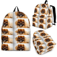 Tibetan Spaniel Dog Print Backpack-Express Shipping - Deruj.com