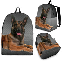 Belgian Malinois Dog Print Backpack-Express Shipping - Deruj.com