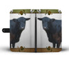 Galloway Cattle (Cow) Print Wallet Case-Free Shipping - Deruj.com