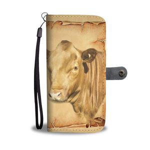 Dexter Cattle (Cow) Print Wallet Case-Free Shipping - Deruj.com