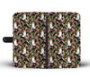Beagle Dog Floral Print Wallet Case-Free Shipping - Deruj.com