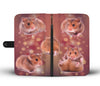 Cute Djungarian Hamster Print Wallet Case-Free Shipping - Deruj.com