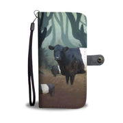 Belted Galloway Cattle (Cow) Print Wallet Case-Free Shipping - Deruj.com