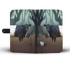 Belted Galloway Cattle (Cow) Print Wallet Case-Free Shipping - Deruj.com