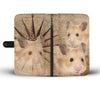 Amazing Golden Hamster Print Wallet Case-Free Shipping - Deruj.com