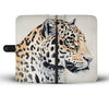 Leopard Watercolor Art Print Wallet Case-Free Shipping - Deruj.com