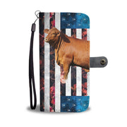 Red Brangus Cattle (Cow) Print Wallet Case-Free Shipping - Deruj.com