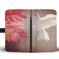 Amazing Dove Bird Print Wallet Case-Free Shipping - Deruj.com