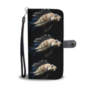 Lion Fish Print Wallet Case-Free Shipping - Deruj.com