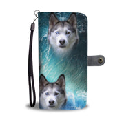 Amazing Siberian Husky Wallet Case- Free Shipping - Deruj.com