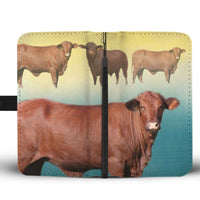 Amazing Santa Gertrudis Cattle (Cow) Print Wallet Case-Free Shipping - Deruj.com
