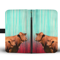 Beefmaster Cattle (Cow) Print Wallet Case-Free Shipping - Deruj.com
