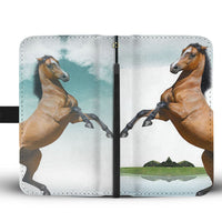 Lusitano horse Print Wallet Case-Free Shipping - Deruj.com