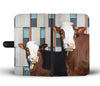 Simmental cattle (Cow) Print Wallet Case-Free Shipping - Deruj.com
