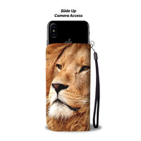 Lion The King Print Wallet Case-Free Shipping - Deruj.com