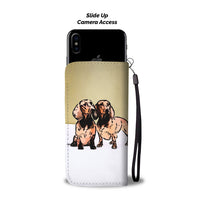 Amazing Dachshund Dog Print Wallet Case-Free Shipping - Deruj.com