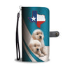 Cute Golden Retriever Puppies Print Wallet Case-Free Shipping-TX State - Deruj.com