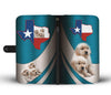 Cute Golden Retriever Puppies Print Wallet Case-Free Shipping-TX State - Deruj.com