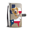 Cute Golden Retriever Dog Print Wallet Case-Free Shipping-TX State - Deruj.com