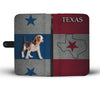 Cute Beagle Dog Print Wallet Case-Free Shipping-TX State - Deruj.com