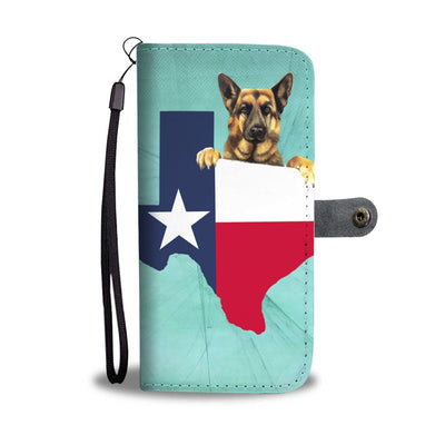 Amazing German Shepherd Dog Print Wallet Case-Free Shipping-TX State - Deruj.com