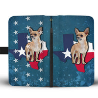 Cute Chihuahua Dog Print Wallet Case-Free Shipping-TX State - Deruj.com